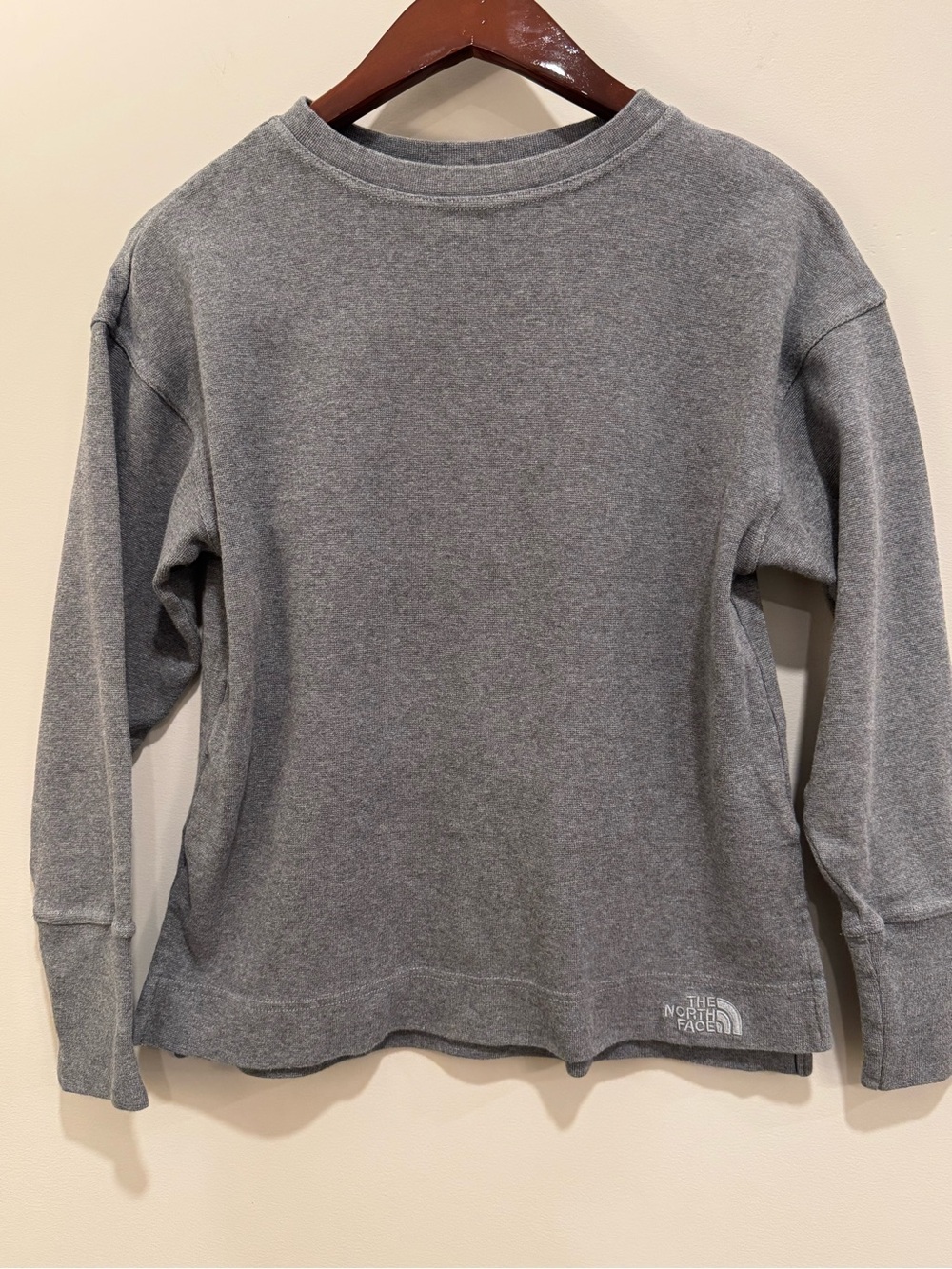 The North Face Women's Grey Crewneck Sweater - Size XS